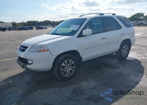 2003 Acura Mdx z USA, uszkodzony, nr VIN 2HNYD18883H555229
